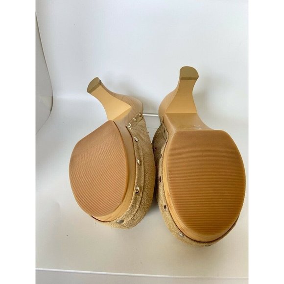 Hot Menu Womens Mules Shoes Multicolor Floral Slip - Picture 2 of 9